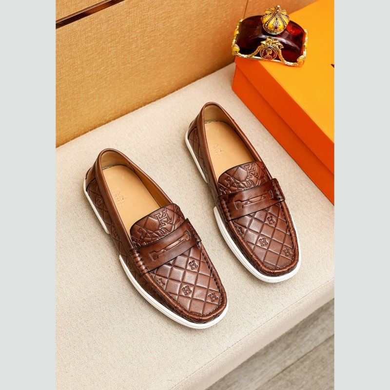 H**mes leather shoes